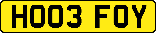 HO03FOY
