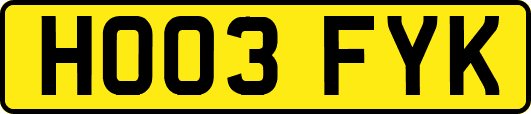 HO03FYK
