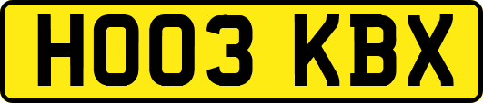 HO03KBX