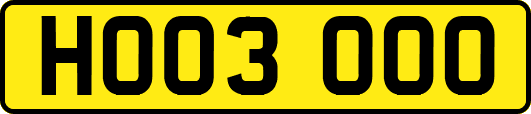 HO03OOO