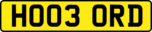 HO03ORD