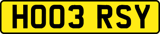 HO03RSY