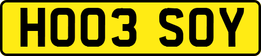 HO03SOY