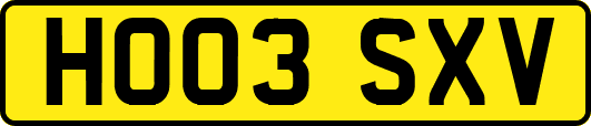 HO03SXV