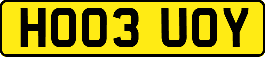 HO03UOY