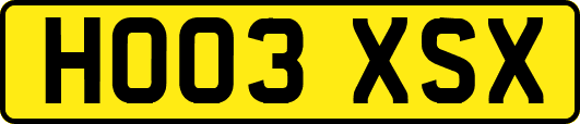 HO03XSX