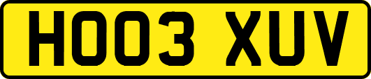 HO03XUV