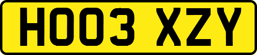 HO03XZY