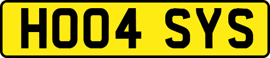 HO04SYS