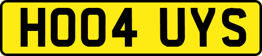 HO04UYS