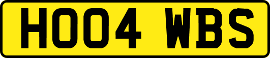 HO04WBS