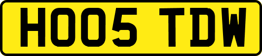 HO05TDW