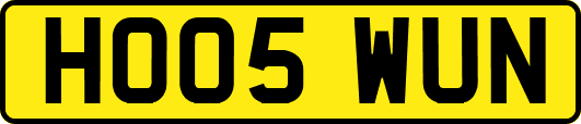 HO05WUN