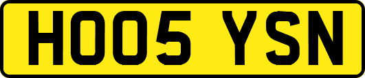 HO05YSN