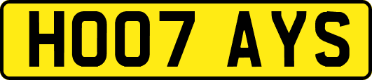 HO07AYS