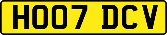 HO07DCV