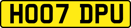 HO07DPU