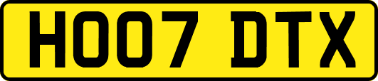 HO07DTX