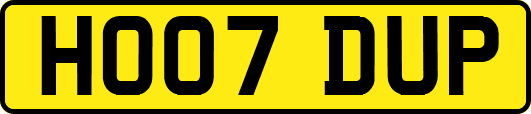 HO07DUP