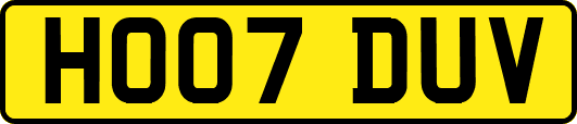 HO07DUV