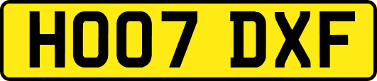 HO07DXF