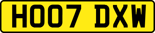 HO07DXW