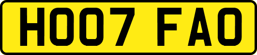 HO07FAO