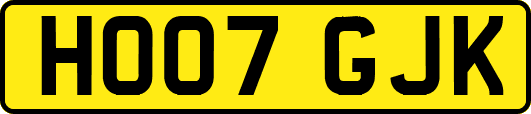 HO07GJK