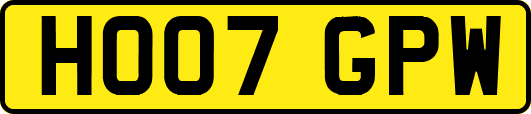 HO07GPW