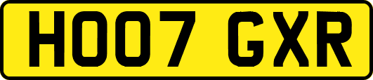HO07GXR