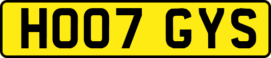 HO07GYS