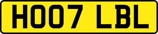 HO07LBL