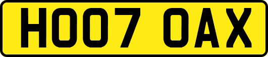 HO07OAX