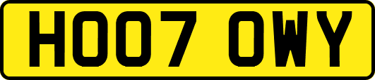 HO07OWY
