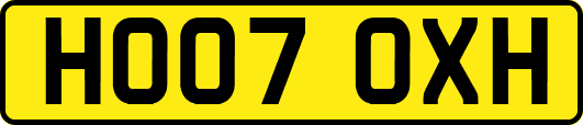 HO07OXH