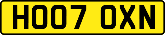 HO07OXN