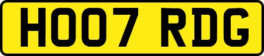 HO07RDG