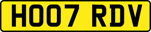 HO07RDV