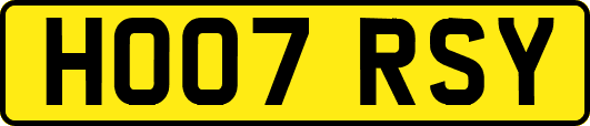 HO07RSY