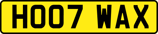 HO07WAX