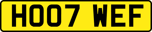 HO07WEF