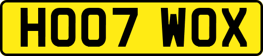 HO07WOX