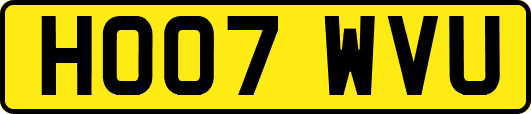 HO07WVU