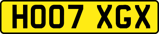 HO07XGX