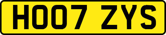 HO07ZYS