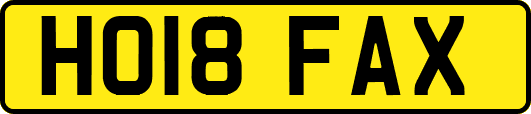 HO18FAX