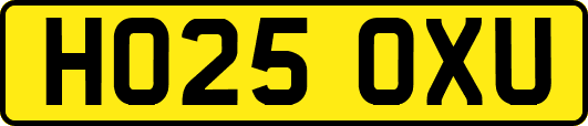HO25OXU