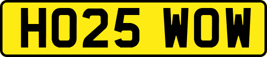 HO25WOW