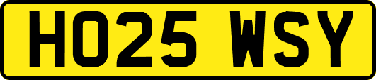 HO25WSY