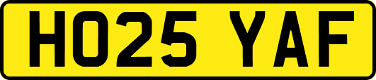 HO25YAF